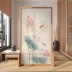Tùy chỉnh 
            mới theo phong cách Trung Quốc vách ngăn phòng khách và phòng ngủ che chắn ngôi nhà hiện đại đơn giản lối vào sảnh gỗ nguyên khối Màn hình ghế Zen vach ngan 