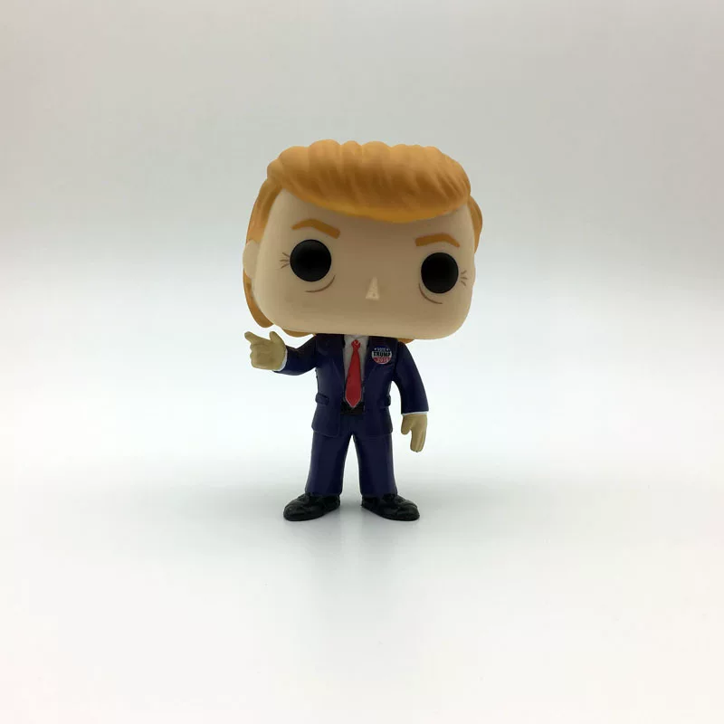 Фанко Поп выборы президента США 2016 Трамп Трамп 02# ручной игрушечный подарок модель украшения