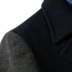 Nhãn hiệu cắt áo Mùa đông xu hướng thời trang mới phiên bản Hàn Quốc hoang dã của màu sắc phù hợp với áo khoác len nam