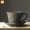 Cúp Cà phê Chín Tu American Cup cá tính Cốc trà Retro Cup Cà phê rộng Hướng dẫn sử dụng Cốc gốm sáng tạo dụng cụ pha cà phê