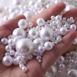 Абс чистый белый непервазивный имитация жемчужина ручной работы