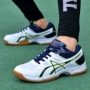 Giày cầu lông chuyên nghiệp Lin Dan Giày nam chống trượt siêu nhẹ Phụ nữ mùa hè thoáng khí hấp thụ âm thanh nổ SHENWEIIAN giày bóng chuyền nữ
