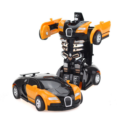 Đồ chơi biến dạng giá đặc biệt King Kong 5 cậu bé Bumblebee một cú nhấp chuột theo quán tính tác động robot xe PK - Đồ chơi robot / Transformer / Puppet cho trẻ em