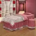 Làm đẹp trải giường bốn mảnh cotton cao cấp đơn giản Thẩm mỹ viện massage đặc biệt vật lý trị liệu giường đơn - Trang bị tấm
