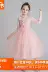 New Princess Dress Dress Dress Puffy Gạc Girl Big Child Long Super Fairy Autumn Nữ Treasure Dress Gauze Dress Plus Velvet - Váy trẻ em