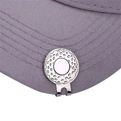 Магнитный гольф -шапка зажимает Zinc Aloy Golf Ball Holder
