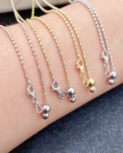 Jincheng Jewelry Idle Second-hand Consignment 18k Gold Necklace AU750 Bracelet Gold Pendant Diamond Necklace