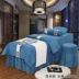Cao cấp làm đẹp trải giường bốn mảnh thẩm mỹ viện dày pha lê nhung châu Âu bông massage giường đơn giản phong cách Bắc Âu - Trang bị tấm