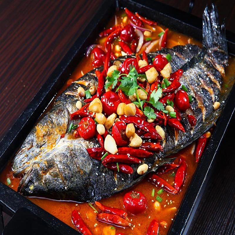 开背清江鱼21斤左右家庭烤鱼家宴调理腌制鮰鱼冷冻江团新鲜免杀