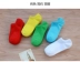 Của nam giới cotton low-cut socks rắn màu nông miệng vớ thuyền chàng trai thủy triều eo thấp vớ ngắn vớ vô hình hộp quà tặng tất đùi Bộ quà tặng