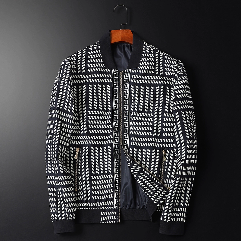Áo khoác nam mùa thu nam áo khoác nam Vasaki quần áo nam Medusa thương hiệu lớn cộng với phân bón cộng với áo khoác nam xu hướng hàng hóa châu Âu - Áo khoác
