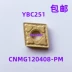 CNC hình kim cương CNC hình kim cương CNMG120404 120408 120412-s mũi phay cnc Dao CNC