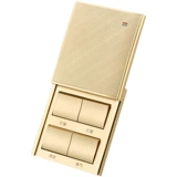 国际电工 86 водонепроницаемые шампанское золото 4 открыть Simpage One Bath Switch Высокая мощность. Четыре переключения ветра тепло