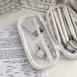 Японский милый пенал, вместительная и большая многослойная сумка для хранения для школьников