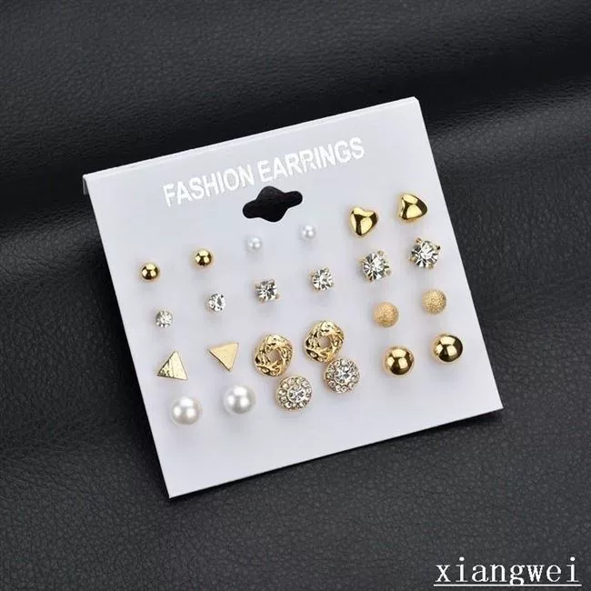 Кристальные серьги CA для ЖЕНЩИН CREATIVE RHINESTONE EARINGS Hot S