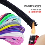 Плетеные нейлоновые пластиковые защитные телескопические кабельные стяжки, амортизация