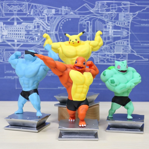 Pokémon Muscle Pikachu