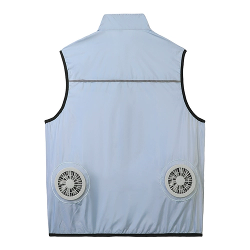 Летний охлаждающий жилет, вентилятор, дорожная одежда для защиты от солнца для рыбалки