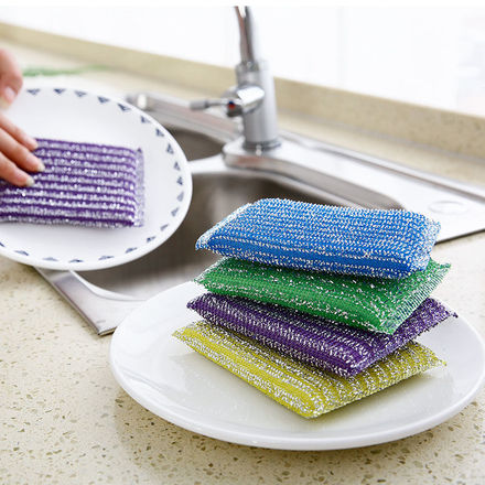 加厚抹布洗刷大王百洁布厨房刷碗布家用清洁洗碗布刷锅海绵擦