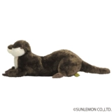 Импортная милая плюшевая успокаивающая детская игрушка для сна, прямая продажа, выдра, подарок на день рождения