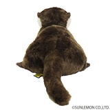 Импортная милая плюшевая успокаивающая детская игрушка для сна, прямая продажа, выдра, подарок на день рождения