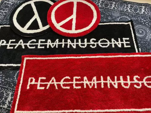 Бренд Tide Peceminusone, Quan Zhilong, тот же PMO Anti -War Carpet ins net net red decorative -resperation