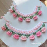 Брендовый трикотажный шарф, слюнявчик, нагрудник, милый аксессуар, чокер