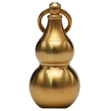 Медный латунный быстродействующий брелок, медная подвеска, бутылка, цвета киновари