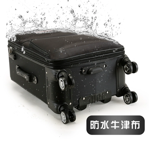 Вместительный и большой универсальный чемодан, 26 дюймов, ткань оксфорд, 24 дюймов, 28 дюймов