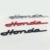 logo dán xe ô tô Honda Accord Civic Fit Lingpai Modified Grass English Bảng chữ cái 3D Stereo Tail Carter Cars Label các biểu tượng xe ô tô logo ôtô 