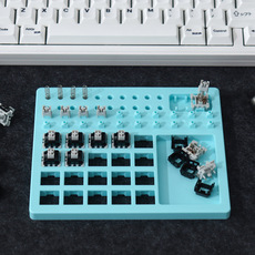 Вал 黄色/灰色/蓝色拆润轴板机械键盘轴体拆装一体器试轴器润轴器