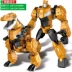 Biến hình thành khủng long rô bốt ô tô, đồ chơi biến hình King Kong, mô hình cậu bé chiến đấu bằng tay, mô hình biến hình lớn nhỏ - Đồ chơi robot / Transformer / Puppet cho trẻ em