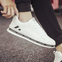 Мужская небольшая белая обувь, универсальные полуботинки для отдыха, кроссовки, Гонконг, 2020, городской стиль, в корейском стиле, популярно в интернете
