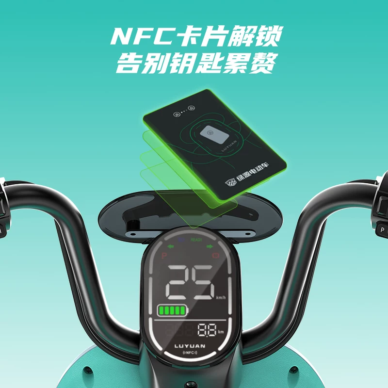 Электровелосипед для мужчин и женщин для пожилых, 48V, 16A, NFC