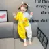 Dễ thương mùa thu và mùa đông túi ngủ trẻ em mùa xuân và mùa thu cotton mỏng mùa xuân trẻ em thoáng khí jumpsuit áo liền quần trẻ em nhẹ - Túi ngủ / Mat / Gối / Ded stuff