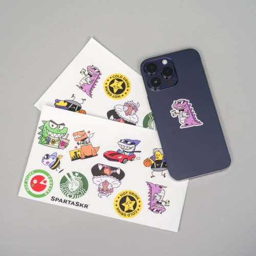 Индивидуальные странные вещи, чтобы создать наклейку «Характеристики горячих мужчин» 03