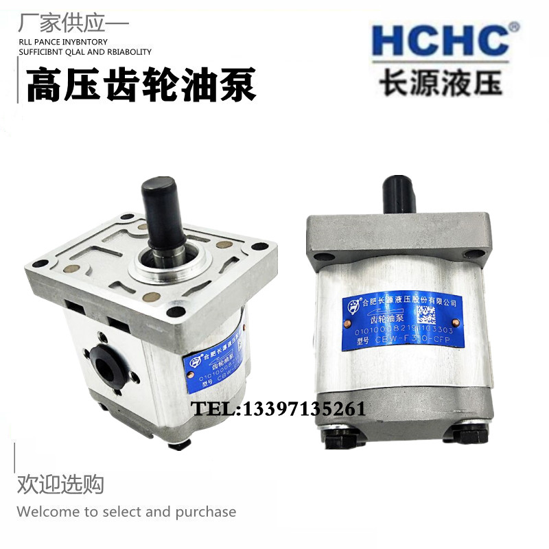 bơm điện thủy lực Bơm dầu bánh răng Hợp Phì Changyuan CBW-F304/306/310-AFPL/CLPL/ALP/CLP bơm thủy lực áp suất cao bơm thủy lực 12v bơm thủy lực mini