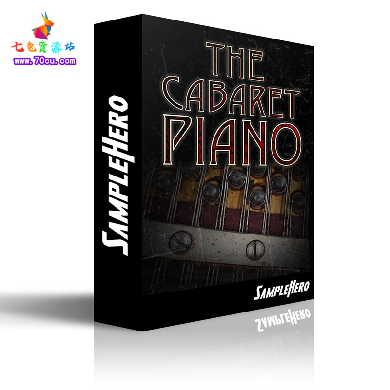 歌舞钢琴表演音效SampleHero The Cabaret Piano kontakt音色库
