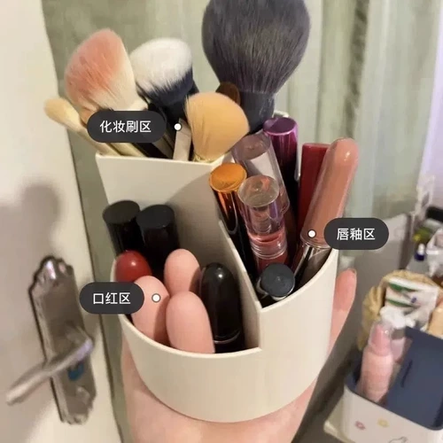 Кисть, свежая настольная система хранения, вместительный и большой модный милый держатель для ручек