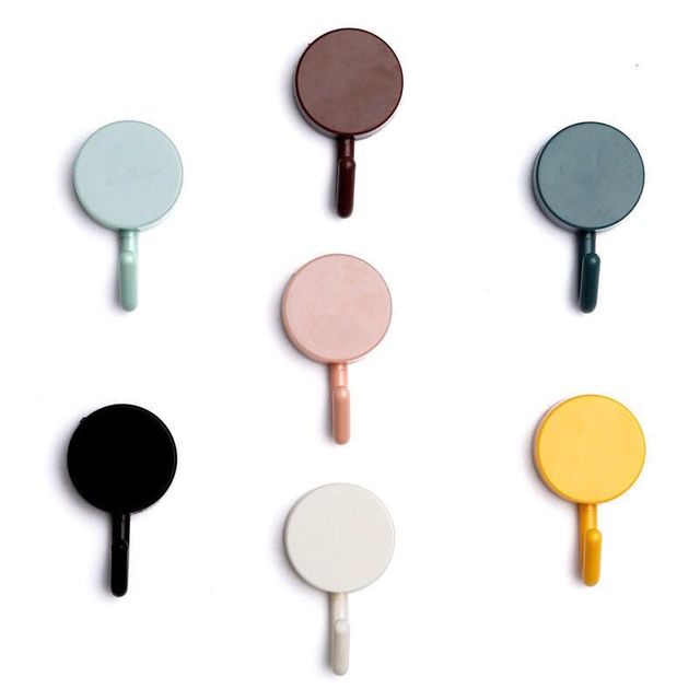 居家日用形小挂钩北欧风简约学生宿舍小粘钩