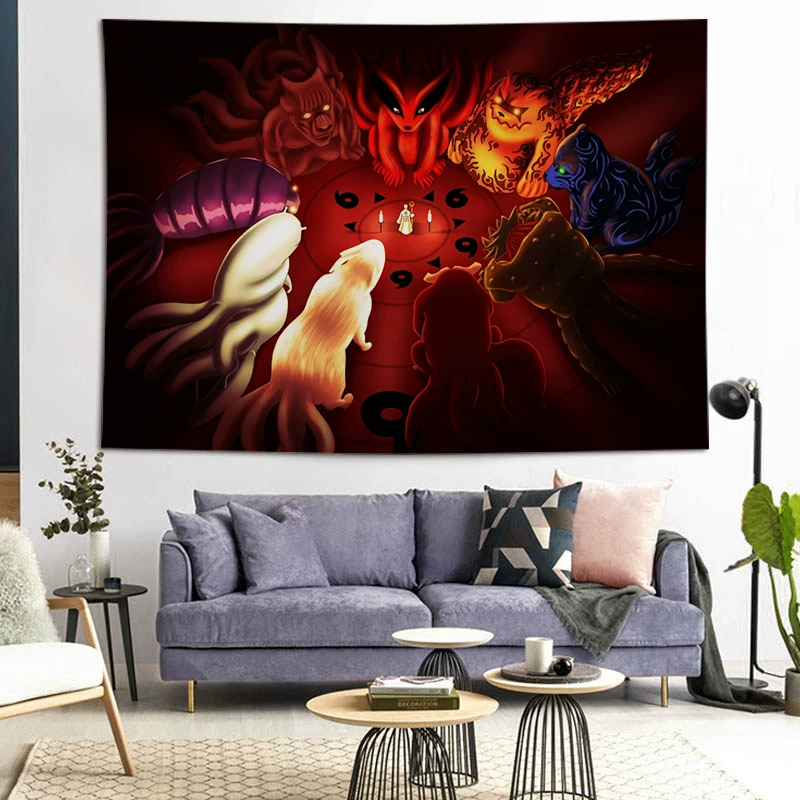 Naruto Background Factering INS Room Decoration