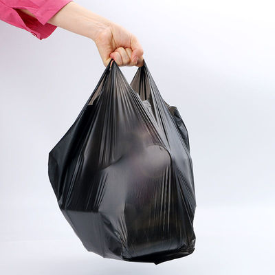 【新款手提垃圾袋】家用加厚手提式一次性大号黑色拉垃圾袋15