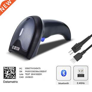 NETUM W8-X Bluetooth ワイヤレス 2D QR バーコード スキャナー &amp; W6