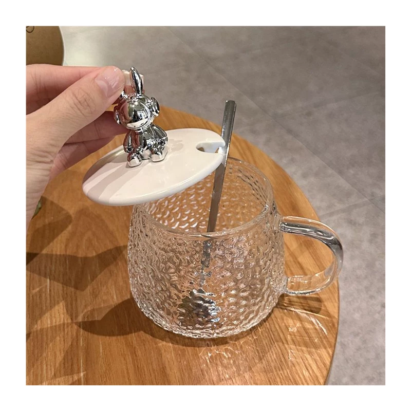 High quality cute glass coffee flavored tea, tea cup