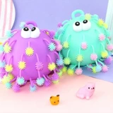 Мигающая маленькая интеллектуальная игрушка, со снежинками, антистресс