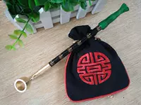 18 см 2 см, прямой зеленый рот агата