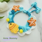 Плетеный милый чокер ручной работы, трикотажное ожерелье, шарф, декор