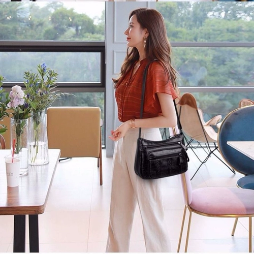 Универсальная сумка на одно плечо, рюкзак, коллекция 2022, из натуральной кожи