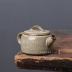 Xiang Shihao được lưu truyền lò đá anh em nứt mở mảnh cổ phong cách Trung Quốc miệng lớn súng thép nhỏ ấm trà gốm nồi đơn Hanwa