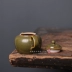 Bột trà pha lê tráng men phong cách Trung Quốc quốc gia phong cách retro thủ công kung fu bộ trà ấm trà gốm nồi đơn nhỏ pha trà ấm chén uống trà Trà sứ